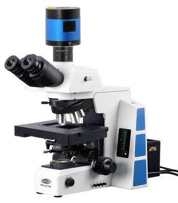 ระดับการวิจัย 3D Semi-Auto Laboratory กล้องจุลทรรศน์ชีวภาพ