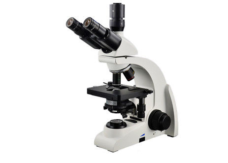 40X 1000X Lab กล้องจุลทรรศน์ชีวภาพ Trinocular Capillary Microscope 4 Holes