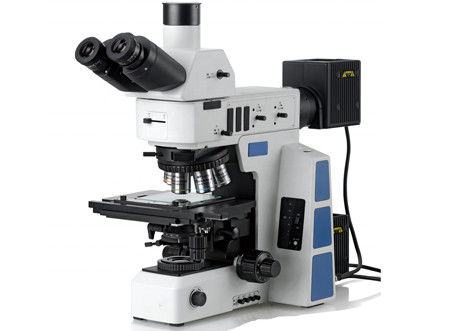กล้องจุลทรรศน์โลหการออปติคัลกึ่ง Apochromatic วัตถุประสงค์ 400x Trinocular Head