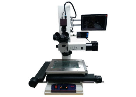 พลังงานสูง 50X 1000X Trinocular Compound Microscope Toolmaker Measuring