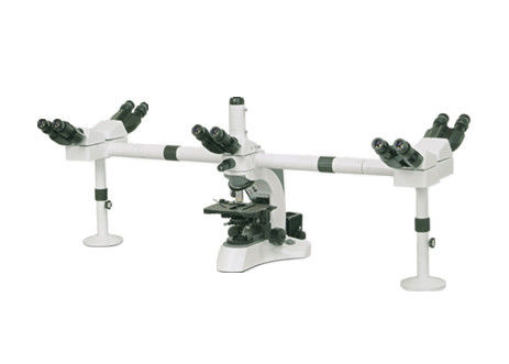Multi Head WF10X Lab กล้องจุลทรรศน์ชีวภาพสำหรับนักศึกษาแพทย์ Achromatic Optical