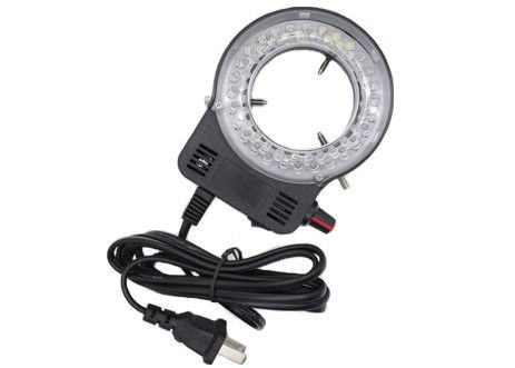 ความสว่าง 0-100 กล้องจุลทรรศน์ Led Ring Light 4.5W อุปกรณ์เสริมกล้องจุลทรรศน์