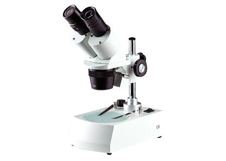 กล้องจุลทรรศน์โลหะวิทยาแบบพกพาสเตอริโอกลางแจ้ง 4X Led Lamp Microscope