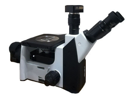 50X-1000X Inverted Optical Microscope โลหการ WF PL10X Trinocular