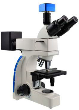 WF10X/20 มม. สายตายาว Optical Metallurgical Microscope กล้องส่องทางไกล Trinocular 50X-1000X