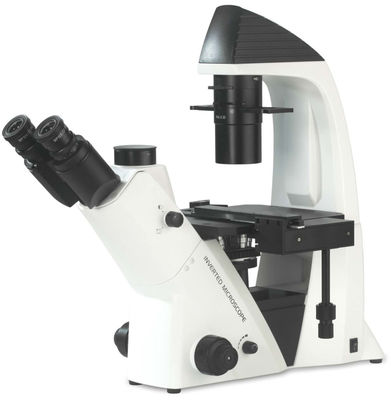 40X-400X Inverted Optical Microscope WF10X 22mm สำหรับการสังเกตและการเพาะปลูกเซลล์