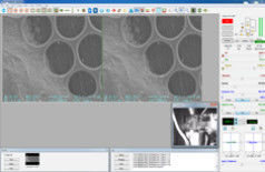 8X-300,000X การสแกนอิเล็กตรอนกล้องจุลทรรศน์ 3-6nm ความละเอียด EBSD EBSD