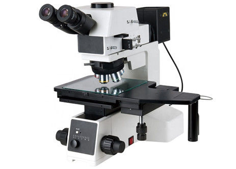 DIC 1000X กล้องจุลทรรศน์แสงสะท้อนแสง Metallurgical Dark Field Illumination Microscope