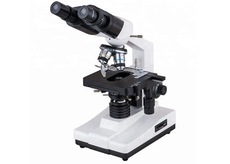WF10X 40X 1600X กล้องจุลทรรศน์ชีวภาพสำหรับนักเรียน School Lab Compound Binocular