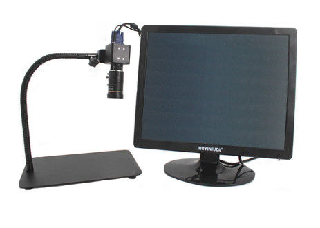 2.0MP HD ไมโครสโคปกล้องดิจิตอล 50 มม. การตรวจสอบและตรวจสอบเลนส์