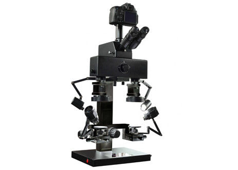 WF20X Forensic Comparison Microscope กล้องส่องทางไกล 5W Led Illumination Microscope