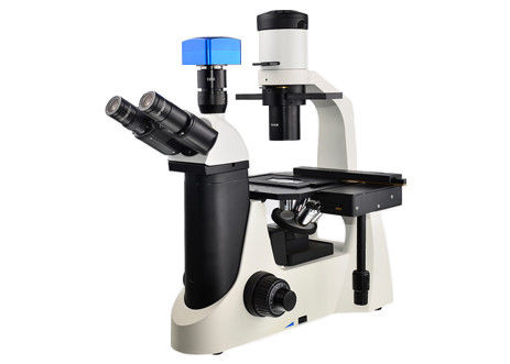 40X 640X Phase Contrast Microscope กำลังขยาย Dark Field Biological Inverted
