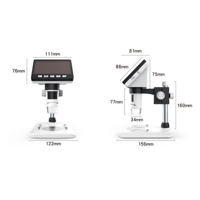 การปรับแต่งจากโรงงาน 1080P 4.3 '' กล้องจุลทรรศน์ดิจิตอลหน้าจอ LCD สำหรับอุตสาหกรรมแผงวงจร