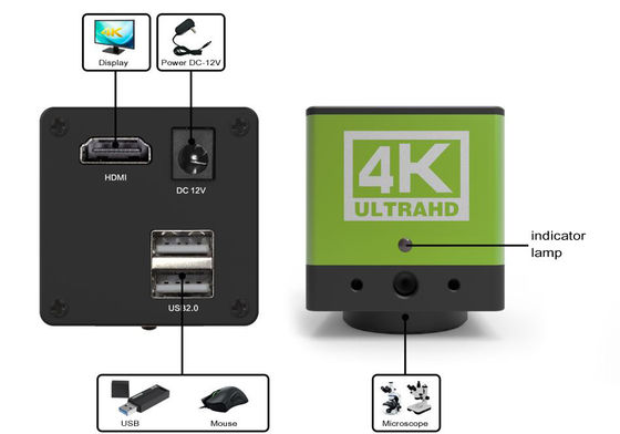 อุปกรณ์เสริมไมโครสโคปสำหรับกล้องดิจิตอล 4K HD HDR Wide Dynamic