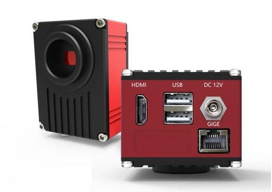 กล้องดิจิตอลไมโครสโคป HDMI 60FPS พร้อมอินเทอร์เฟซเครือข่ายกิกะบิต